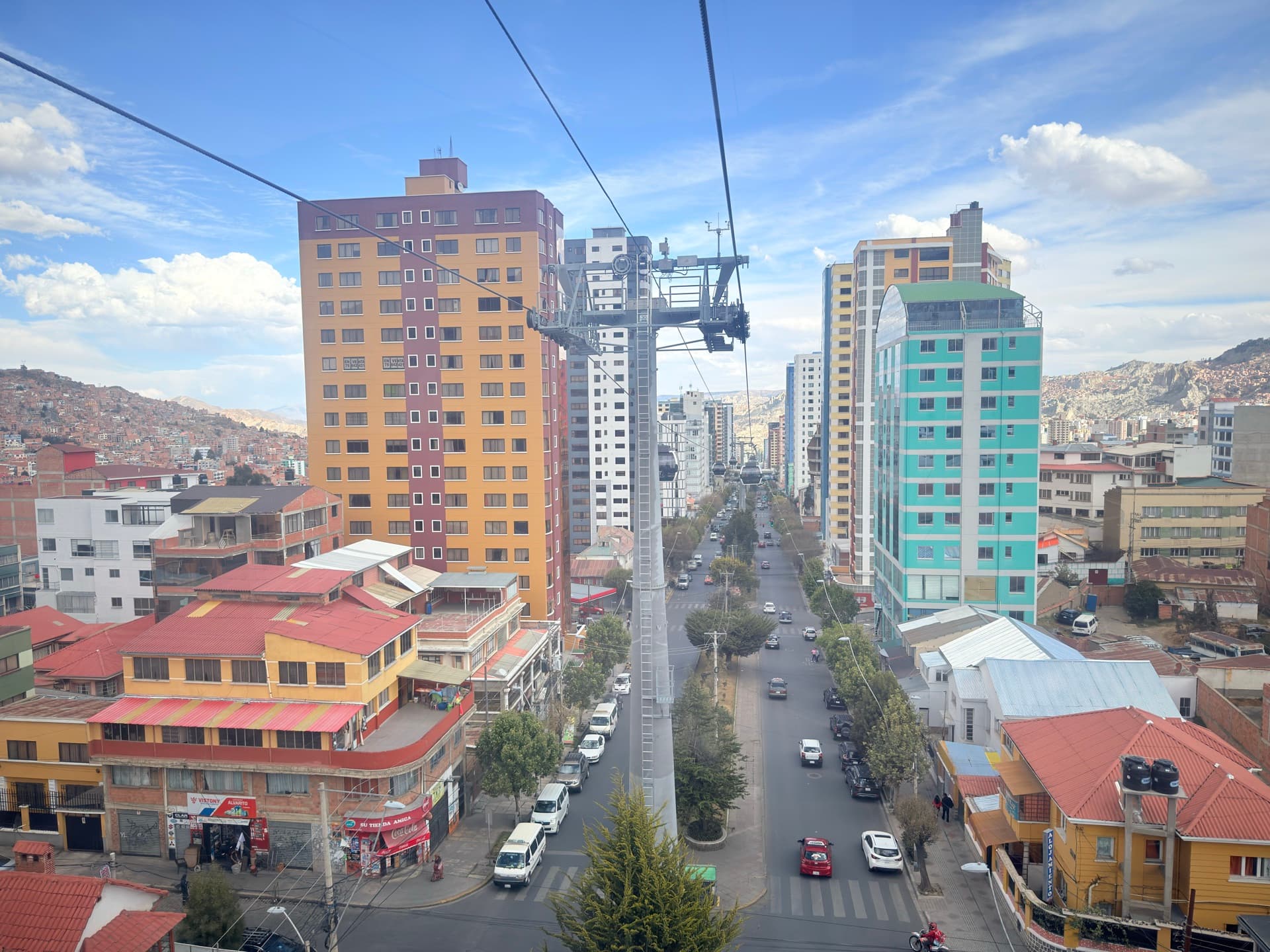La Paz desde las alturas